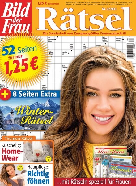Bild der Frau Ratsel – Februar 2021 Cover