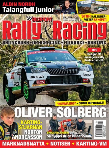 Bilsport Rally & Racing – 17 december 2020 Cover