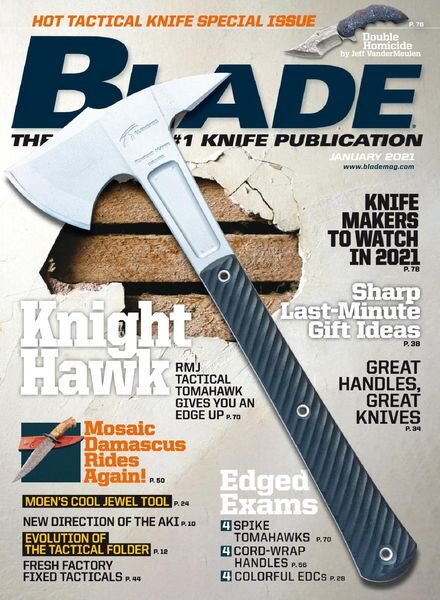 Blade – January 2021 Cover