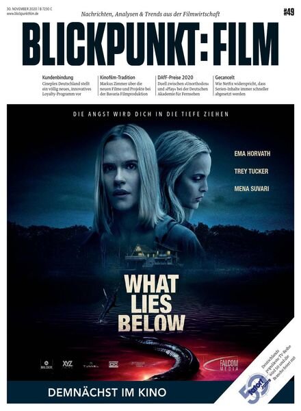 Blickpunkt Film – 30 November 2020 Cover