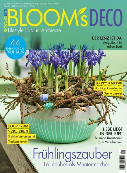 Bloom’s Deco – Januar-Februar 2021 Cover