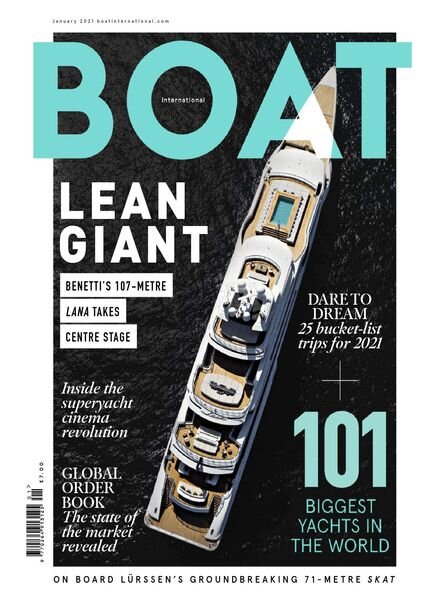 Boat International – January 2021 Cover