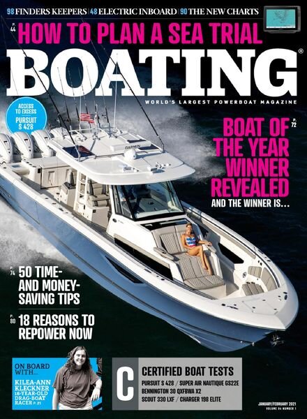 Boating – January 2021 Cover