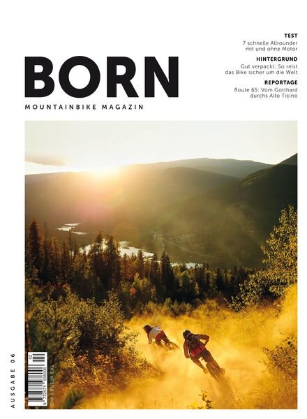 BORN Mountainbike Magazin – 08 Januar 2021 Cover
