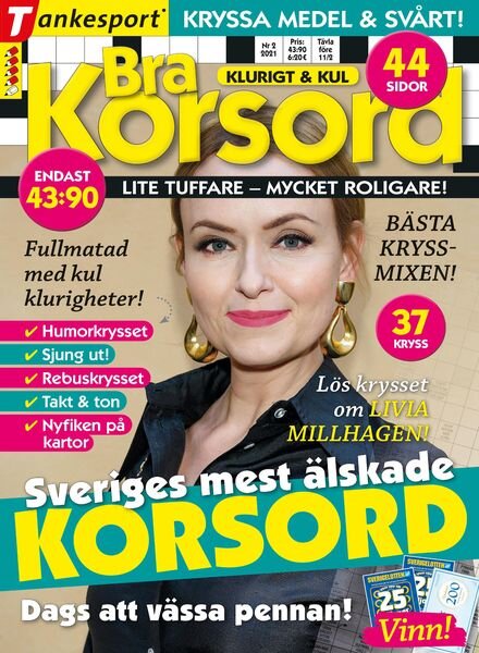 Bra Korsord – 07 januari 2021 Cover