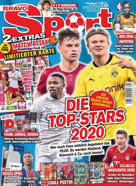 Bravo Sport – 23 Dezember 2020 Cover