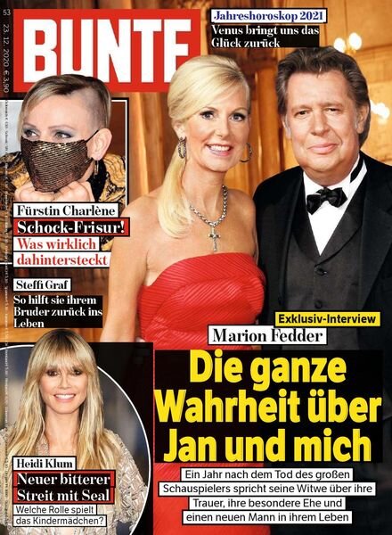Bunte – 23 Dezember 2020 Cover