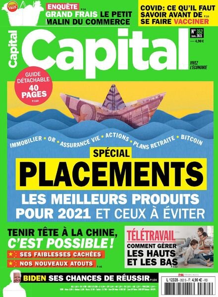 Capital France – Janvier 2021 Cover