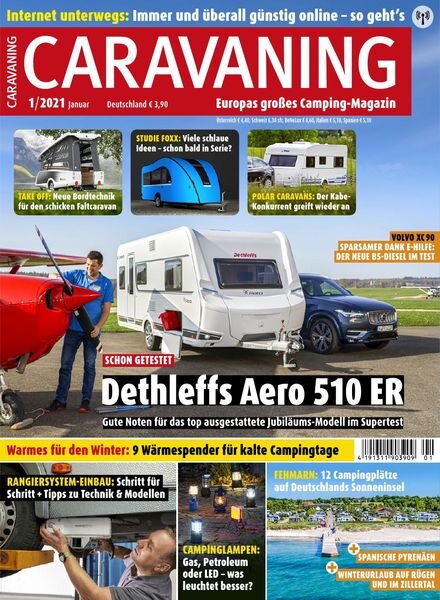 Caravaning – Januar 2021 Cover