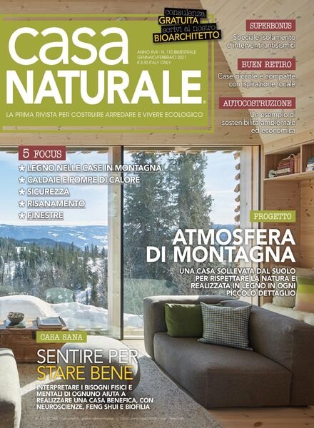 Casa Naturale – gennaio 2021 Cover