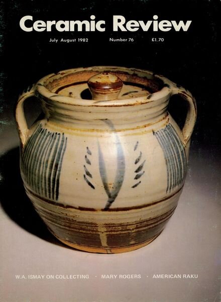 Ceramic Review – July-August 1982 Cover