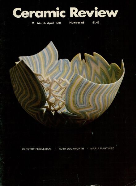 Ceramic Review – March – April 1981 Cover