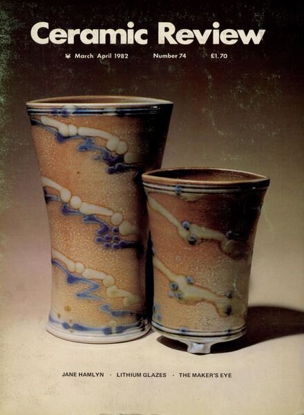 Ceramic Review – March-April 1982 Cover