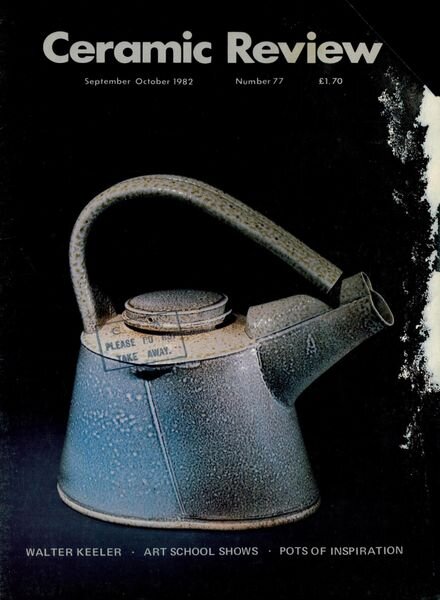 Ceramic Review – Sepember – October 1982 Cover