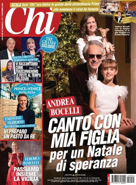 Chi – 09 dicembre 2020 Cover