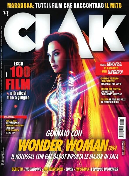 Ciak – Gennaio 2021 Cover