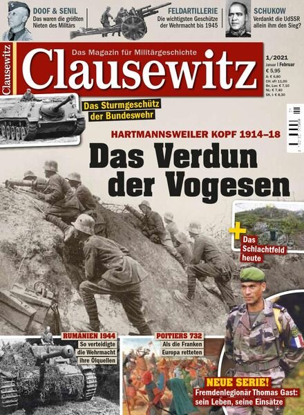 Clausewitz – Januar-Februar 2021 Cover