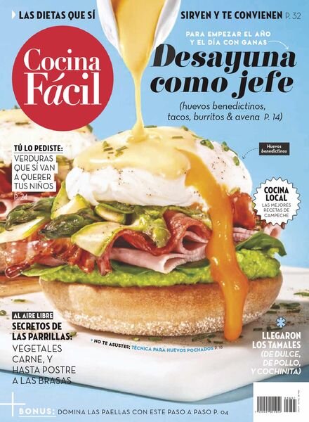 Cocina Facil – enero 2021 Cover
