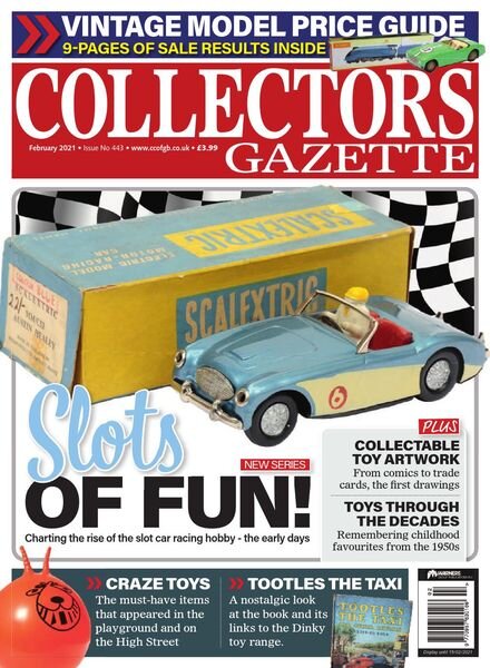 Collectors Gazette – February 2021 Cover