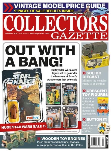 Collectors Gazette – November 2020 Cover
