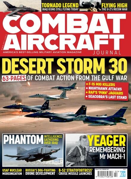 Combat Aircraft – February 2021 Cover