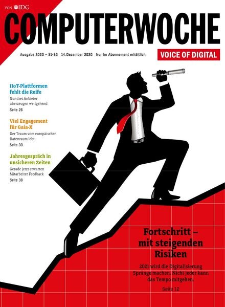 Computerwoche – 14 Dezember 2020 Cover
