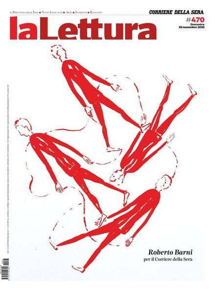 Corriere della Sera La Lettura – 29 novembre 2020 Cover