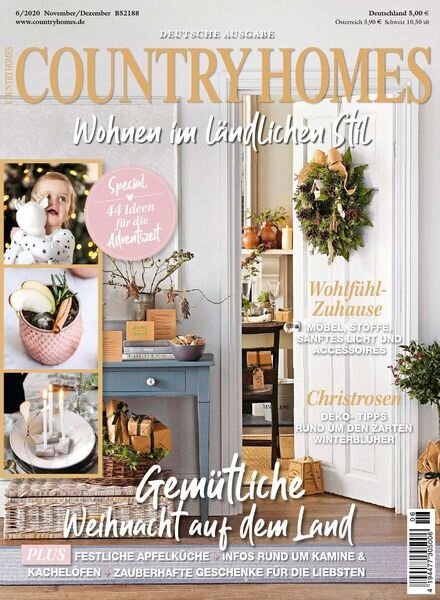 Country Homes Germany – November-Dezember 2020 Cover