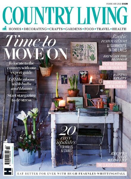 Country Living UK – February 2021 Cover