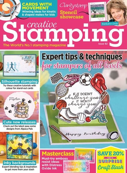 Creative Stamping – January 2021 Cover
