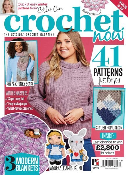 Crochet Now – Issue 63 – December 2020 Cover