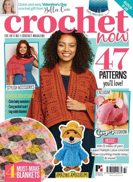 Crochet Now – Issue 64 – January 2021 Cover