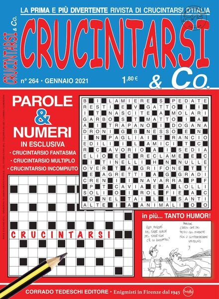 Crucintarsi & Co – gennaio 2021 Cover