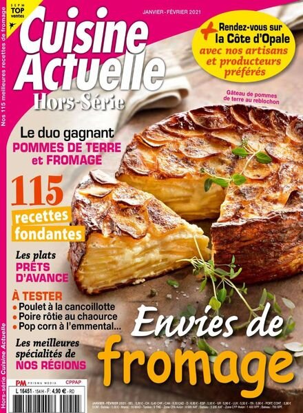 Cuisine Actuelle – Hors-Serie – Janvier-Fevrier 2021 Cover