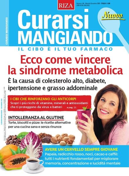 Curarsi Mangiando – Dicembre 2020 Cover