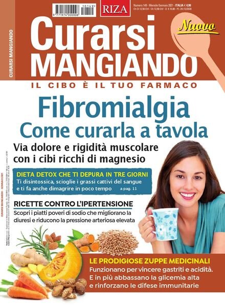 Curarsi Mangiando – Gennaio 2021 Cover
