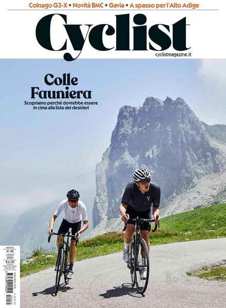 Cyclist Italia – Luglio 2020 Cover