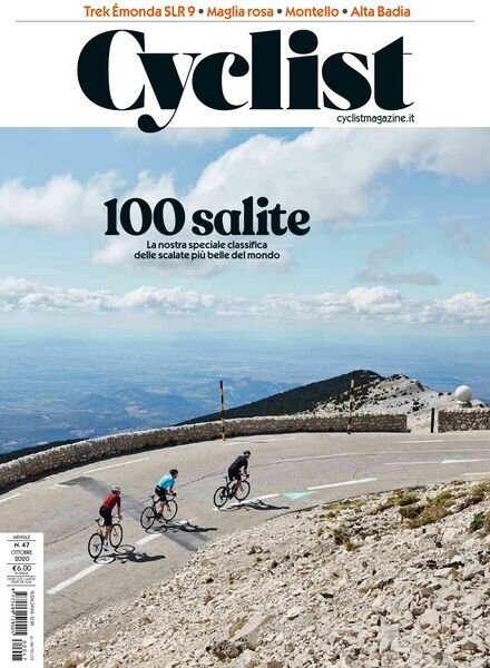 Cyclist Italia – Ottobre 2020 Cover