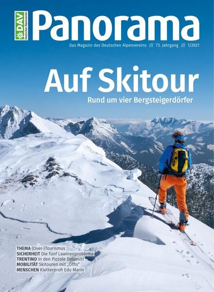 DAV Panorama – Januar 2021 Cover