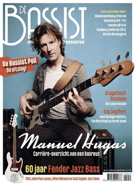 De Bassist – januari 2021 Cover