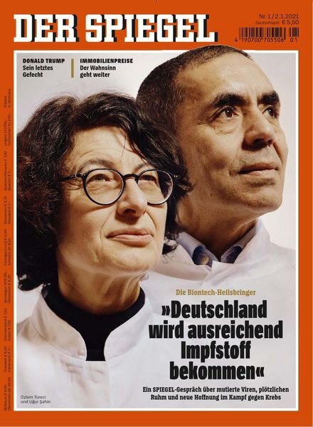 Der Spiegel – 02 Januar 2021 Cover