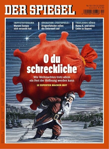 Der Spiegel – 19 Dezember 2020 Cover