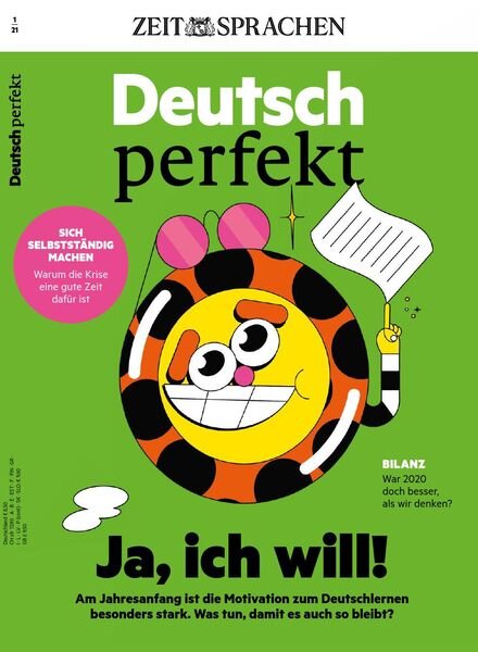 Deutsch perfekt – Januar 2021 Cover