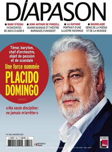 Diapason – janvier 2021 Cover