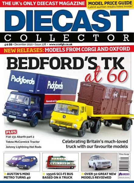 Diecast Collector – Issue 278 – December 2020 Cover