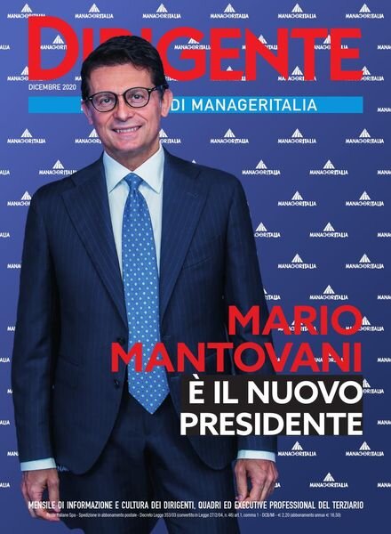 Dirigente – Dicembre 2020 Cover