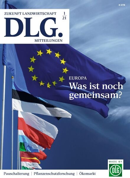 DLG Mitteilungen – Dezember 2020 Cover