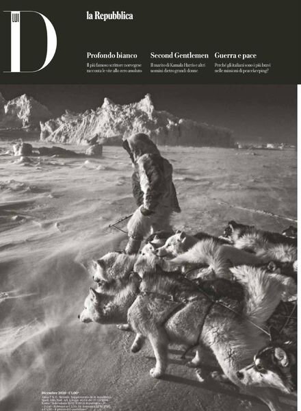 DLui la Repubblica – Dicembre 2020 Cover