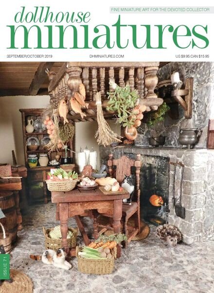 Dollhouse Miniatures – Issue 71 – September-October 2019 Cover