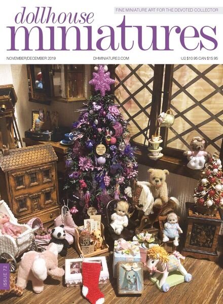 Dollhouse Miniatures – Issue 72 – November-December 2019 Cover